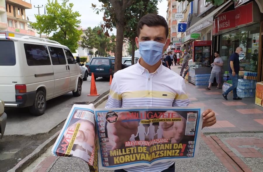 Araklı Saadet Partisi Gençlik Kolların'dan Aileyi Koruyalım Hamlesi