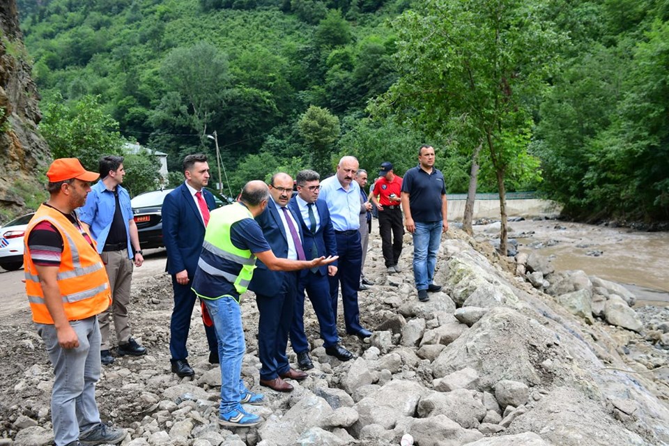 Araklı'da Kaybolan 2 Vatandaşı Arama Çalışmaları Devam Ediyor