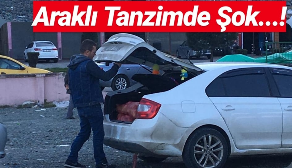 Araklı Tanzim'de Şok