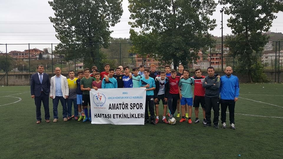 Araklı\'da Spor Etkinlikleri Başladı