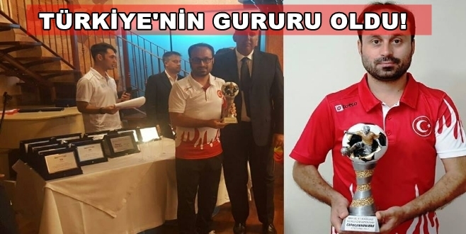 Ali Genç Türkiye ve Araklı\'nın Gururu Oldu