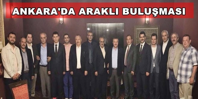 Ankara\'da Araklı Buluşması