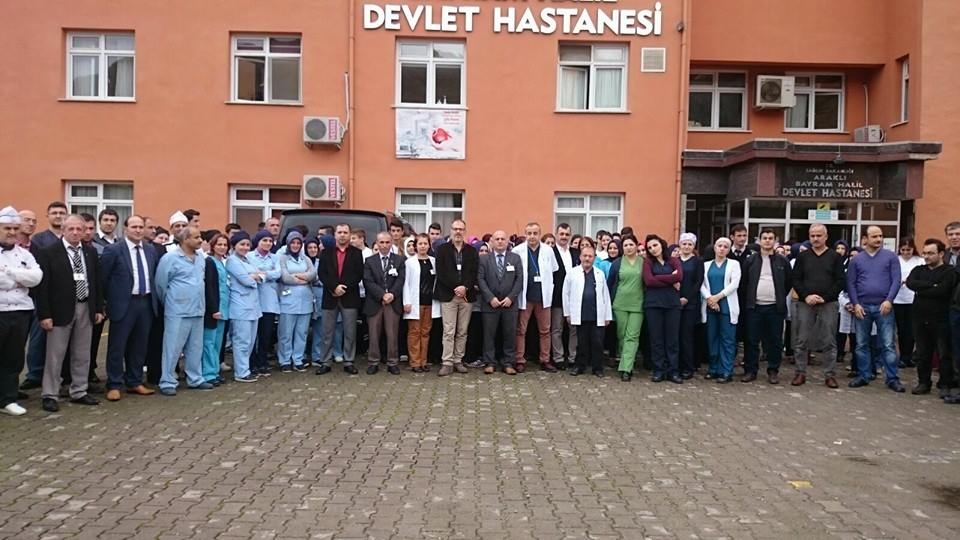 ARAKLI BAYRAM HALİL DEVLET HASTANESİN\'DEN TERÖR AÇIKLAMASI