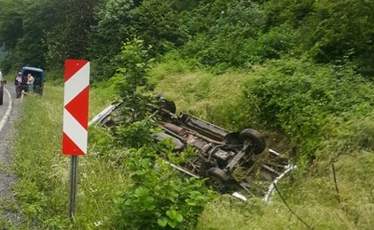 Araklı Karadere Yolunda Şok Kaza