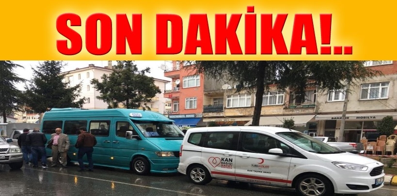 Araklı Merkez\'de Trafik Kazası