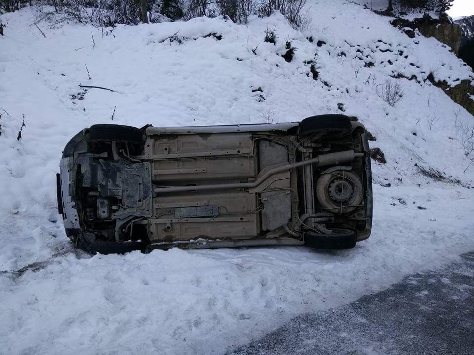 Araklı Pazarcık\'da Trafik Kazası