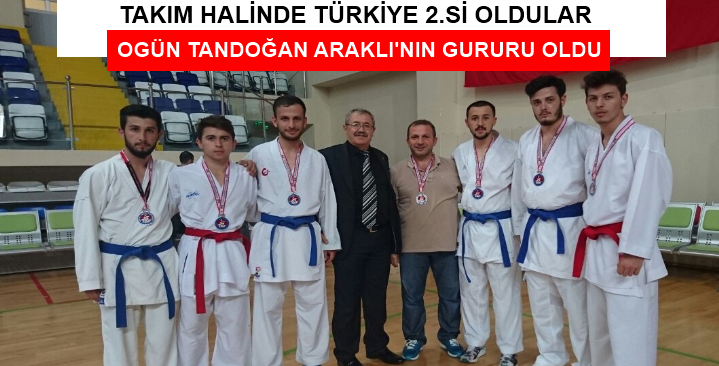 Araklı Sporda Başarıya Doymuyor