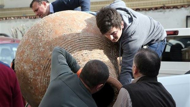 Araklı\'da Balıkçı Ağına Bakın ne Takıldı