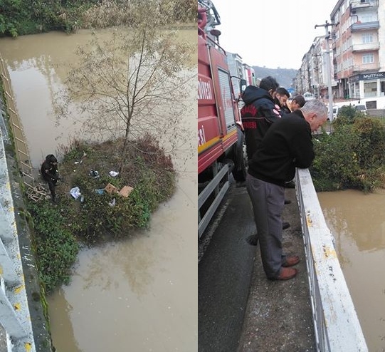 Araklıda Kurtarma Operasyonu