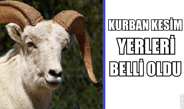 ARAKLI\'DA KURBAN KESİM YERLERİ BELLİ OLDU