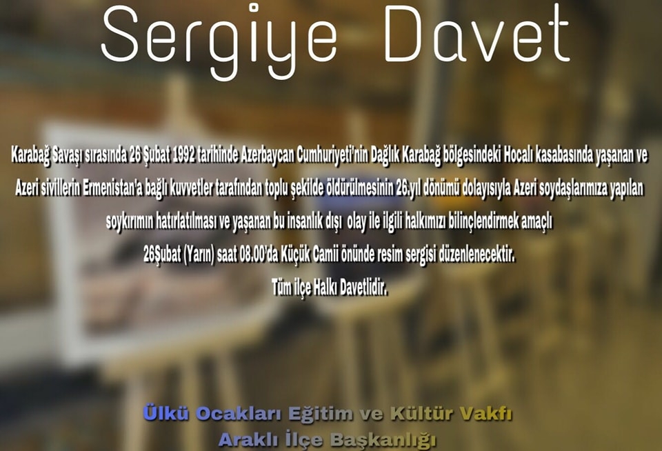 Araklı\'da Sergiye Davet