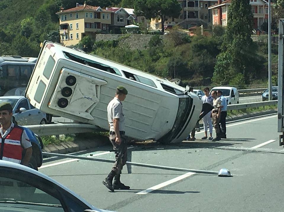 Araklı\'da Trafik Kazası