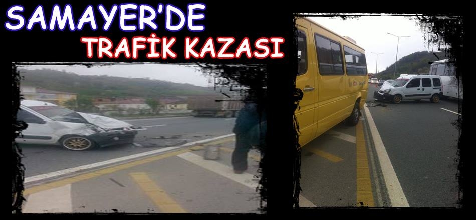 ARAKLI\'DA TRAFİK KAZASI