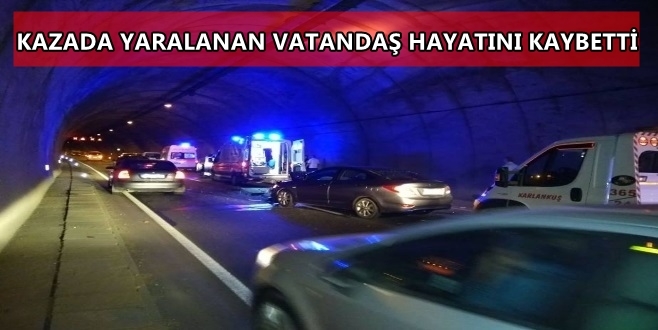 Araklı\'da Trafik Kazasında Yaralanmıştı Hayatını Kaybetti