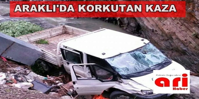 Araklıda Trafik Kazısı Çok Sayıda Yaralı Var