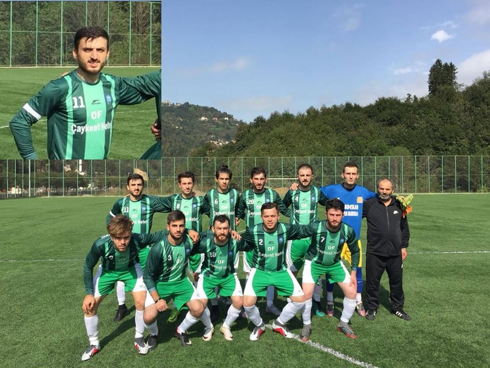 Araklılı Futbolcu Ali Deniz Fırtınası