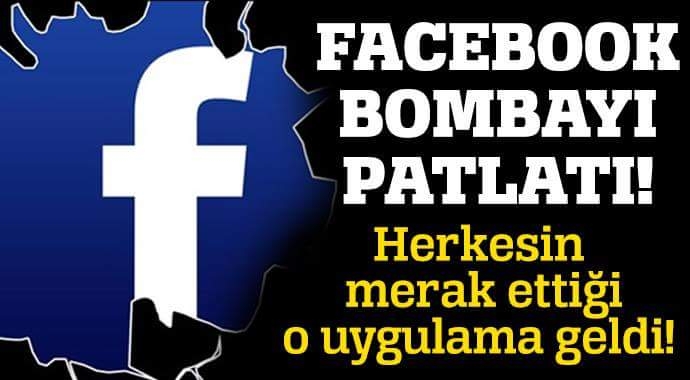 Facebook\'tan merakla beklenen uygulama geldi.