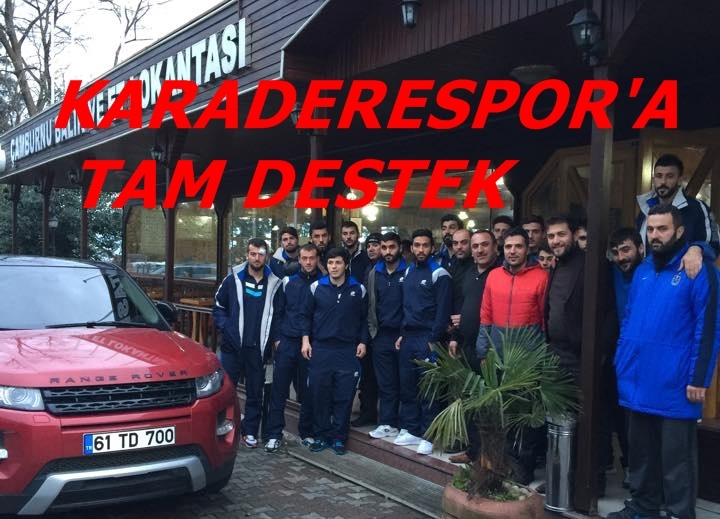 Hancıoğlun\'dan Karaderespor\'a Tam Destek