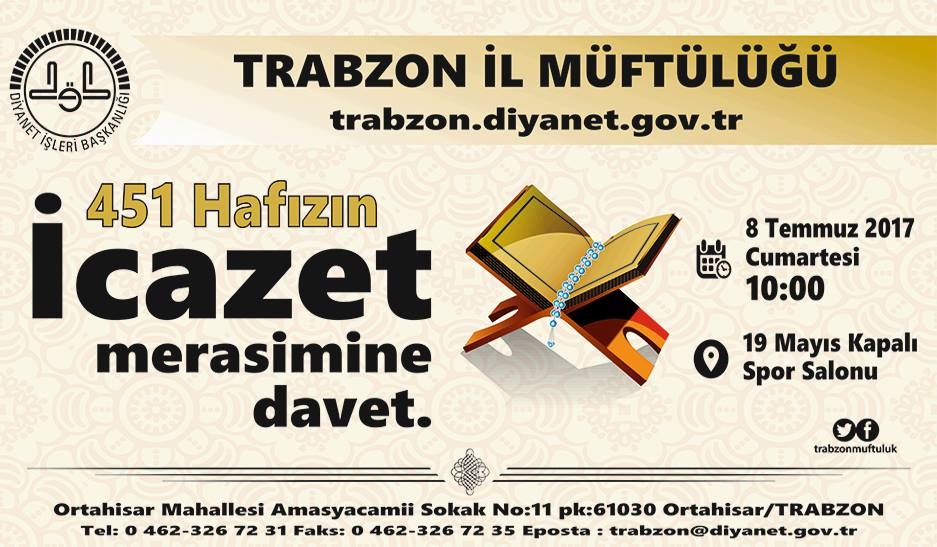 İcazet Merasimine Davet