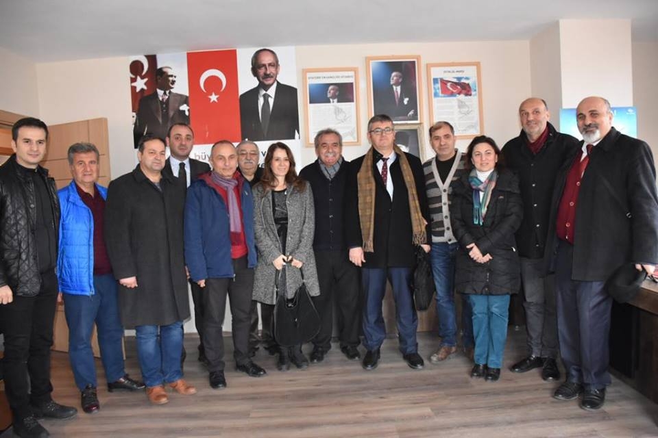 İYİ Parti Trabzon Büyük Şehir Belediye Başkan Adayı Aksoy Araklı\'da