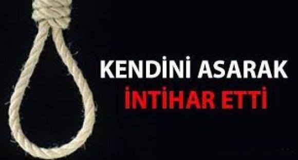 KENDİNİ ASARAK İNTİHAR ETTİ