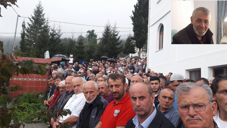 Mahşeri Kalabalıkla Araklıda Son Yolculuğu Uğurlandı