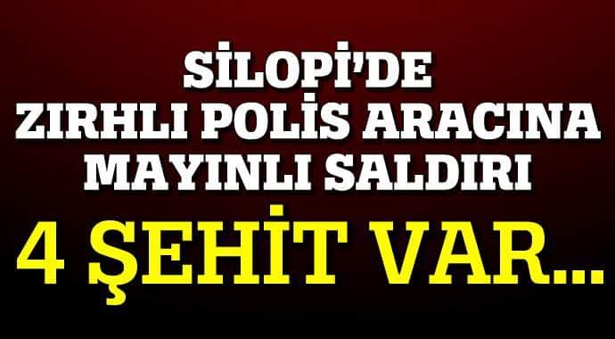 MAYINLI SALDIRI ÇOK SAYIDA ŞEHİT VAR