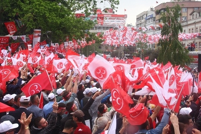 MHP LİDERİ DEVLET BAHÇELİ TRABZON\'DA