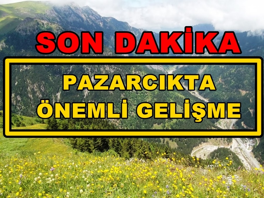 Pazarcık için Önemli Gelişme (SON DAKİKA)