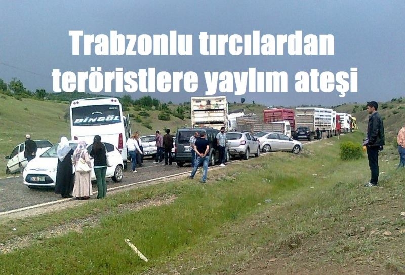 TERÖRÜSTLER TRABZONLULAR\'LA ÇATIŞTI