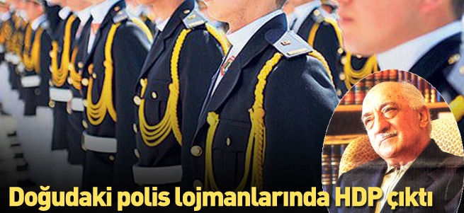 Polis lojmanlarında oylar HDP\'ye!