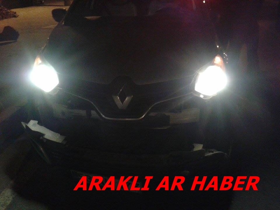 Son Dakika Araklıda Trafik Kazası