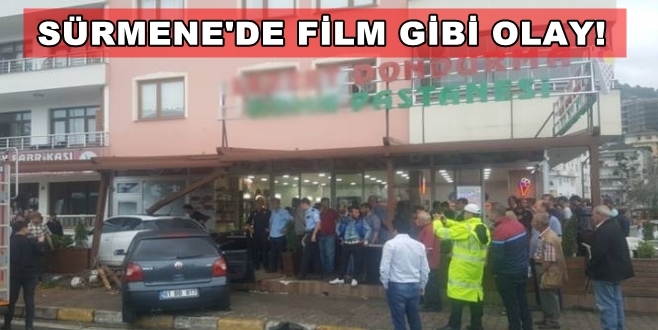 Sürmene\'de Film Gibi Olay (Video Haber)