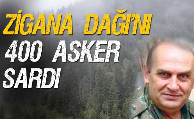 Trabzon Zigana Dağını 400 Asker Sardı