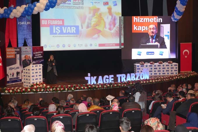 Trabzon’da 6. İnsan Kaynakları ve İstihdam Fuarı başladı