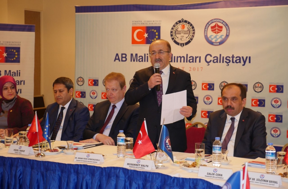 Trabzon’da AB Mali Yardımları Çalıştayı gerçekleştirildi