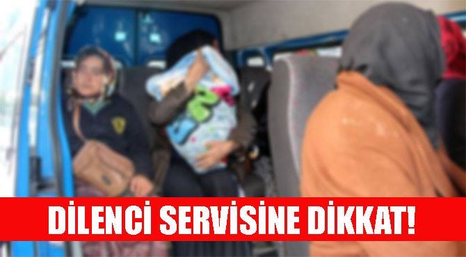 Trabzon\'da Dilenci Servisine Dikkat