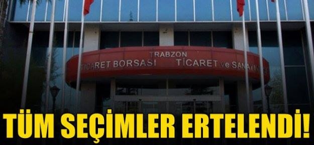 Trabzon\'da Seçimler İptal Edildi