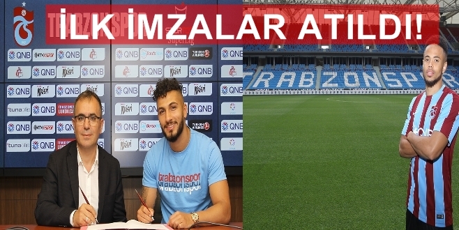 Trabzonspor\'da İlk İmzalar Atıldı!