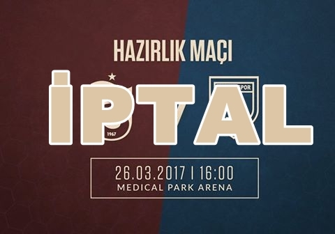 Trabzonspor\'dan iptal açıklaması