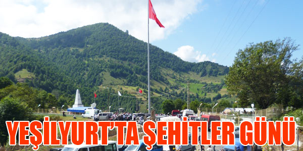 YEŞİLYURT’TA ŞEHİTLER GÜNÜ