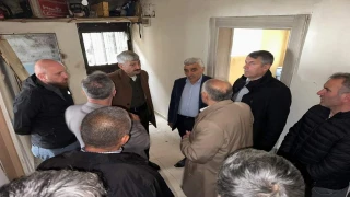 Başkan Çebi'den Evinde Patlama Yaşayan Aileye Ziyaret