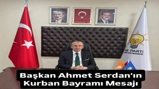 Araklı Ak Parti İlçe Başkanı Ahmet Serdan'dan Kurban Bayramı Mesajı