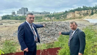 Milletvekillerinden Araklı'da Çöp Tesisine Ziyaret