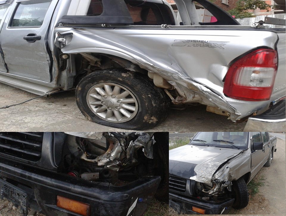 Araklı Karadere Yolunda Trafik Kazası