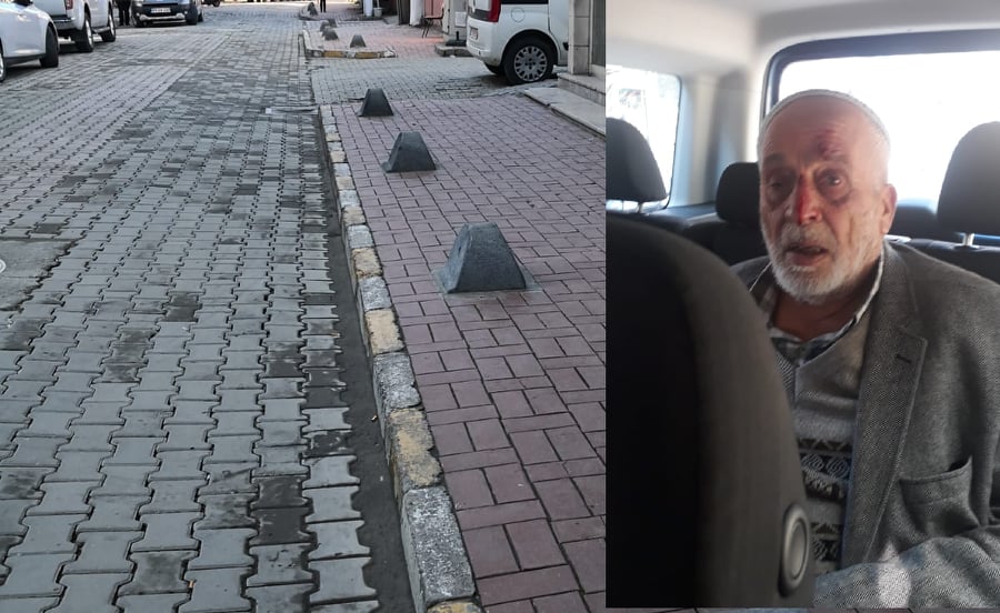 Araklı'da Beton Ucubeler 80 Yaşındaki Adamı Hastanelik  Etti