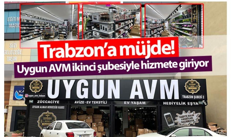 Trabzon'da Hizmete Açılıyor