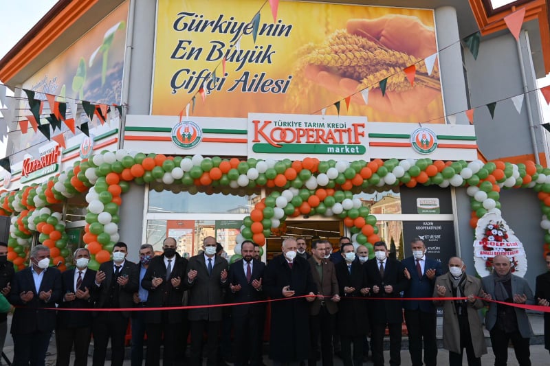  Araklı Tarım Kredi Kooperatif Marketi  Açıldı