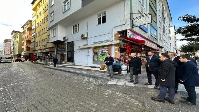 Araklı'da Trabzon Caddesine Neşter Vuruluyor