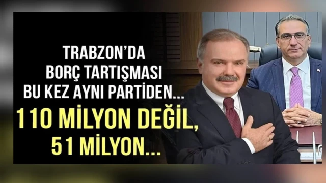 Sürmene'de Eski Başkan Üstün, Mevcut Başkanın Borç Açıklamasına Belgelerle Karşı Çıktı